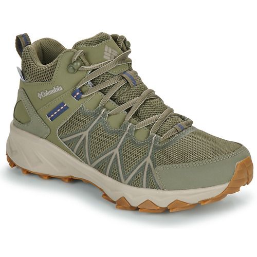 Scarpe da trekking Columbia PEAKFREAK™ II MID OUTDRY™ Verde per Donna, ideali per escursioni all'aperto, impermeabili, con suola antiscivolo e design ergonomico per comfort e stabilità. Perfette per affrontare sentieri e attività outdoor in qualsiasi condizione climatica.